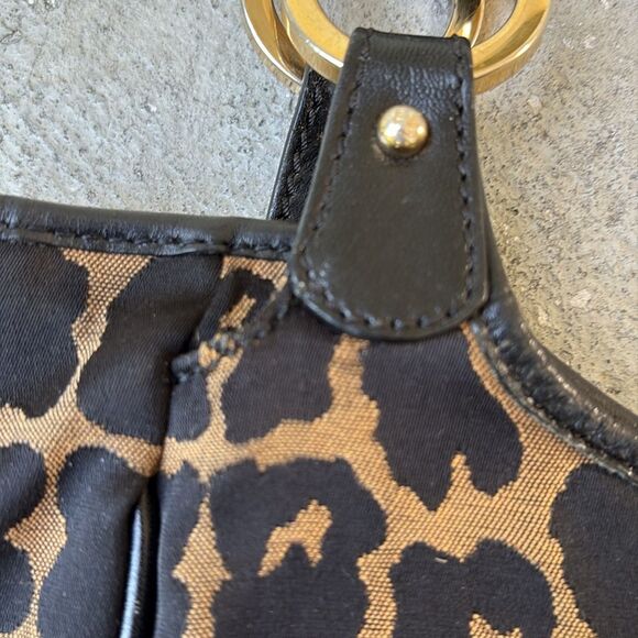 Fendi leopard print canvas bag - Picture 5 of 13